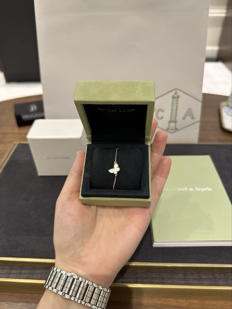 NEW Браслет Van Cleef & Arpels Sweet Butterflies VCARF6900
