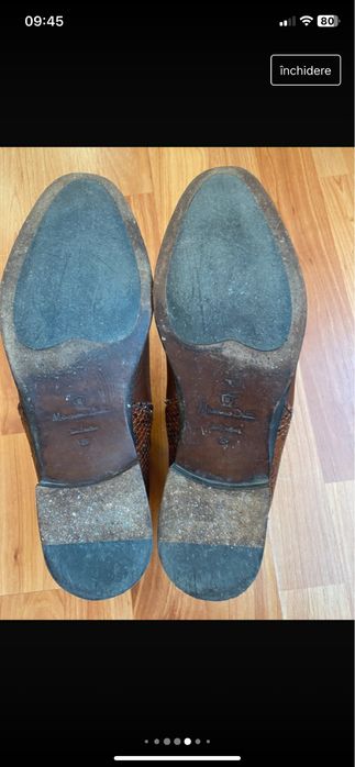 Massimo Dutti botine piele full