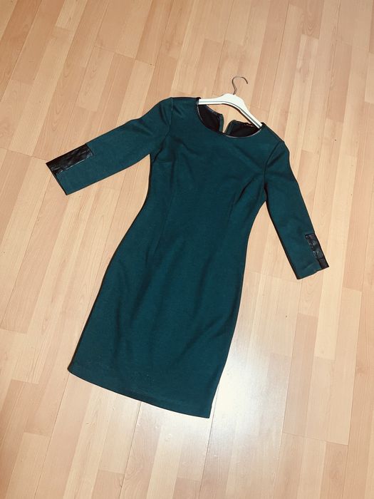 Rochie verde eleganta