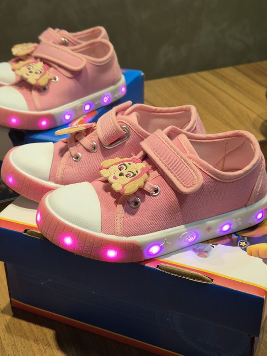 Светещи Гуменки Paw Patrol Розови