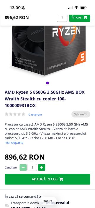 Super Mini Pc , AMD Ryzen 8500, 32 GB Ram Kingston, 1 TB Lexar, AsRock
