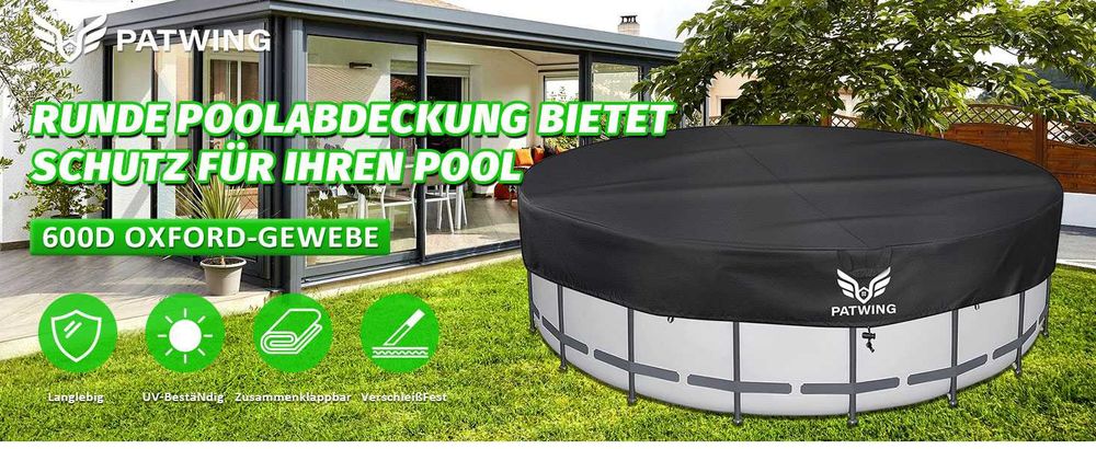 Prelata rotundă pentru piscină 460cm