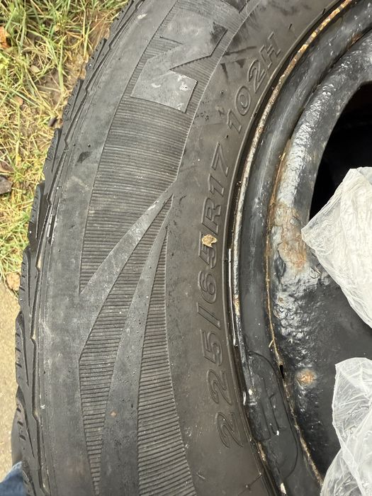Vand jante cu anvelope iarna 225,65,R17 de mazda cx5