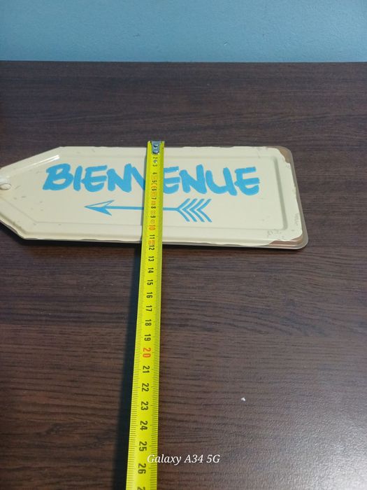 Метална табела от Франция