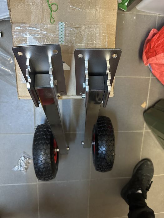 Accesorii barca, roti si scaun