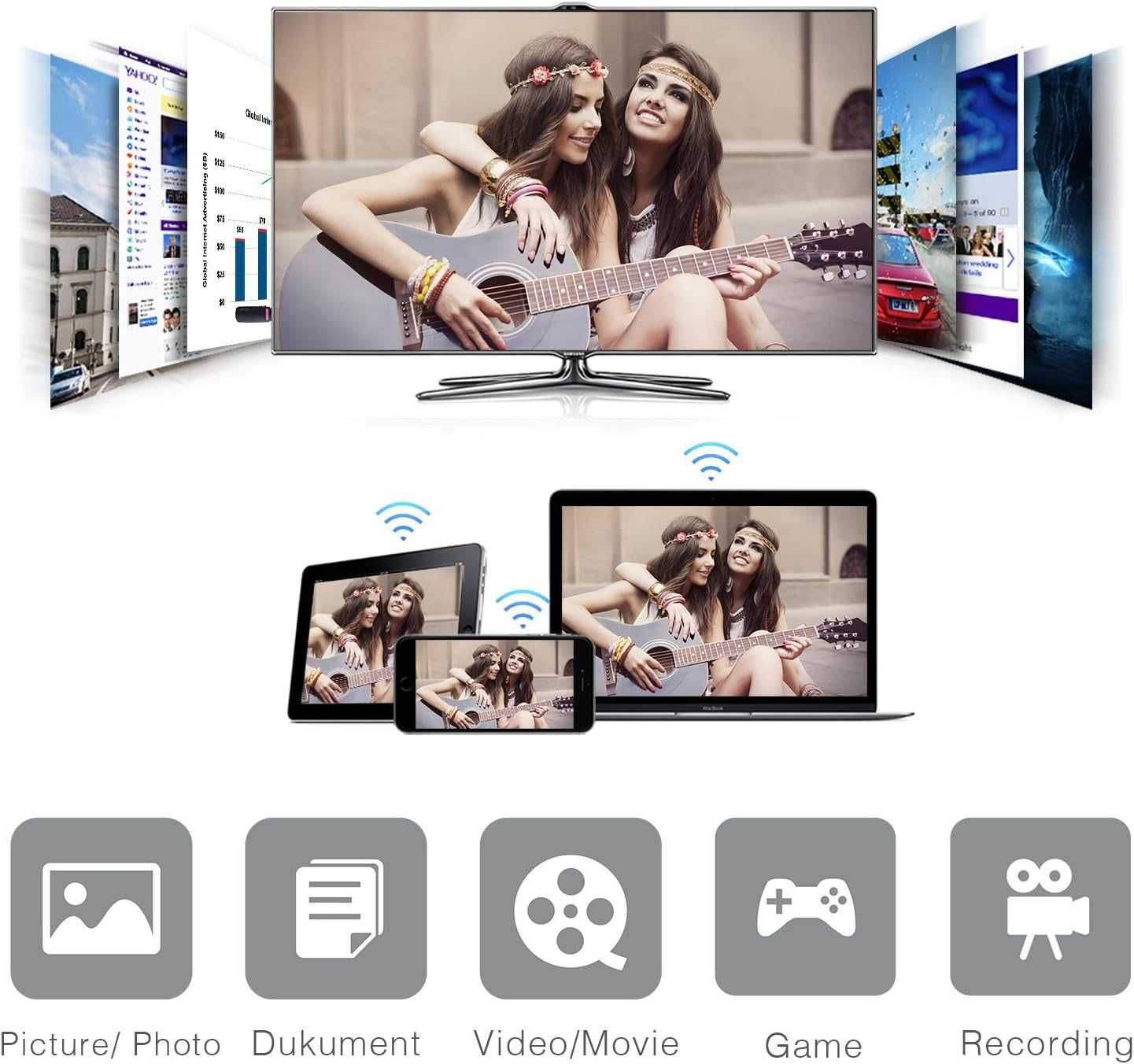 Dongle 5G wireless HDMI GGMM HM-100-05