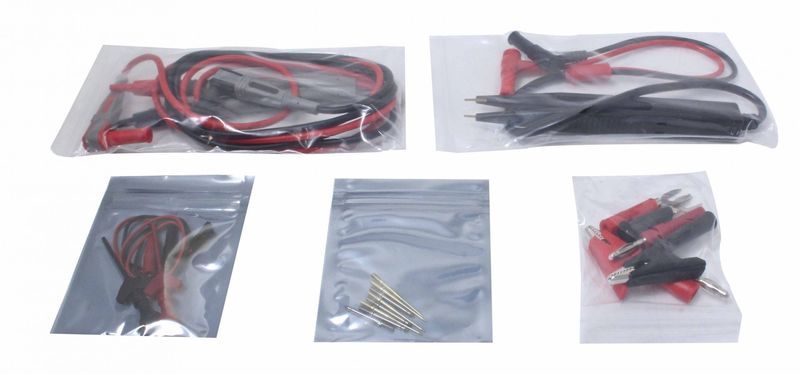 Комплект кабели и аксесоари за мултиметри 21 части satra