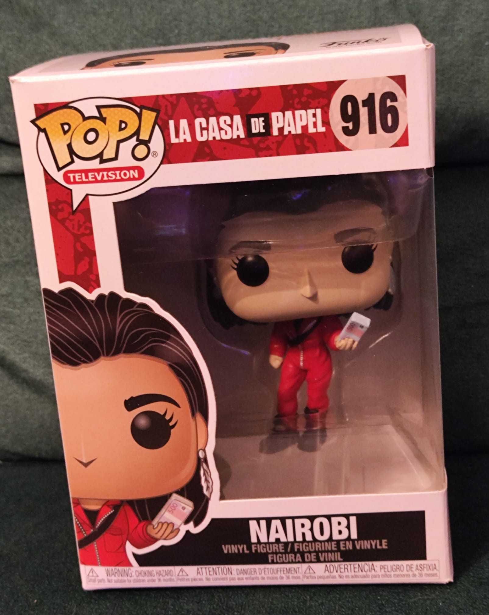 Figurina Funko Pop Money Heist: Nairobi #916 - Serial La Casa de Papel