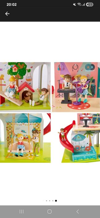 Vând casuta Hape cu sunete