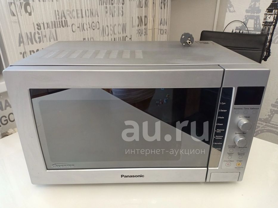 микроволновка panasonic новый 27л 1100w