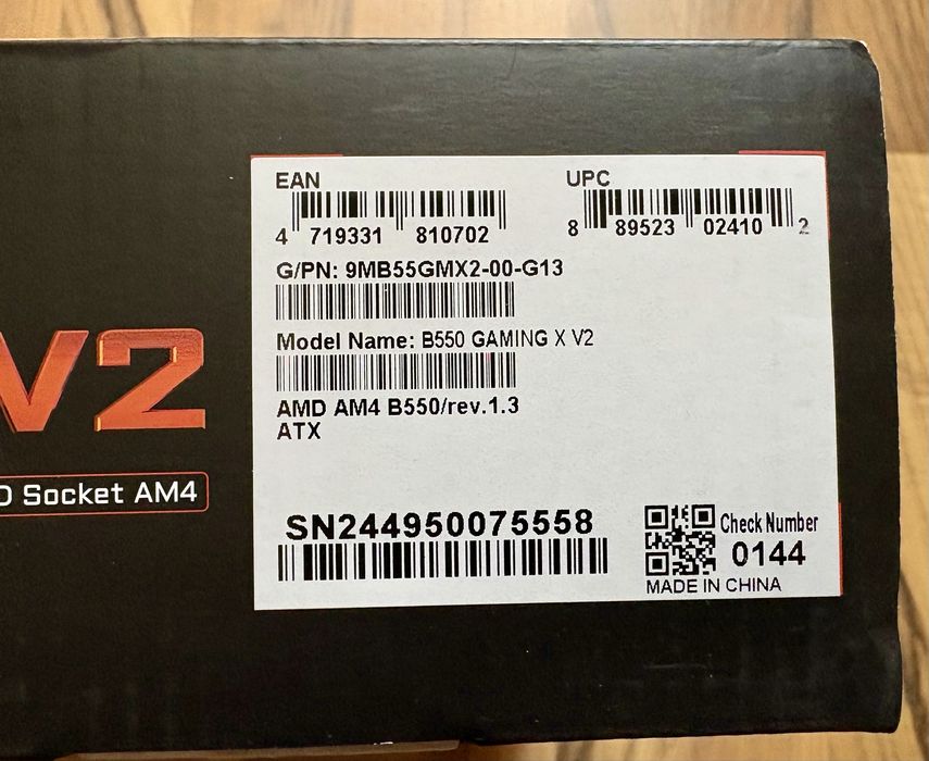 Placă de bază GIGABYTE B550 GAMING X V2 – Ca nouă