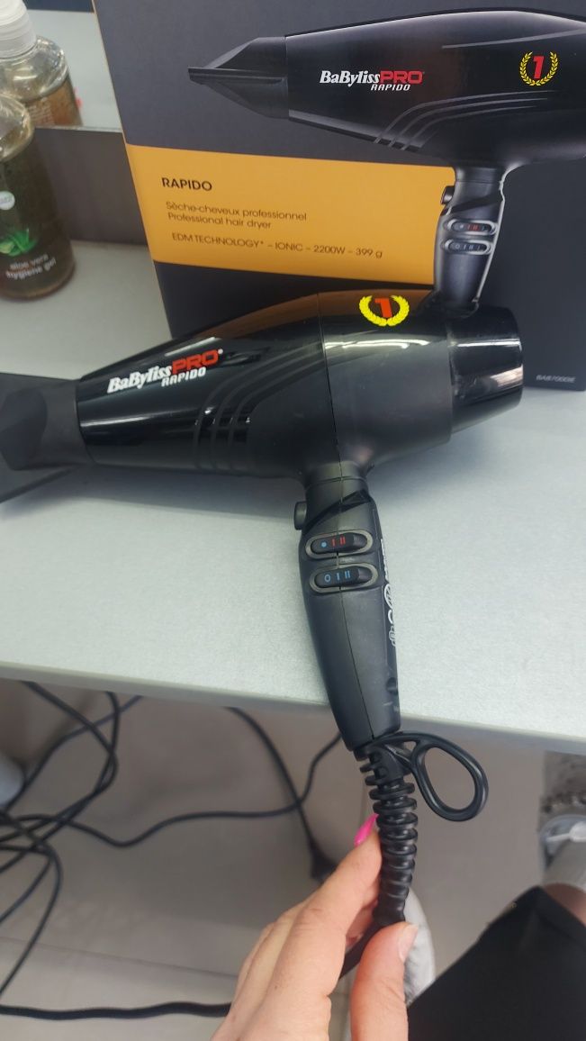 Професионален сешоар BaByliss Pro Rapido 2200W