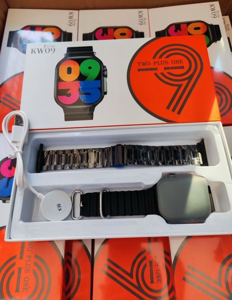 Smart watch ultra Kw09 rolex silicone rimeshok