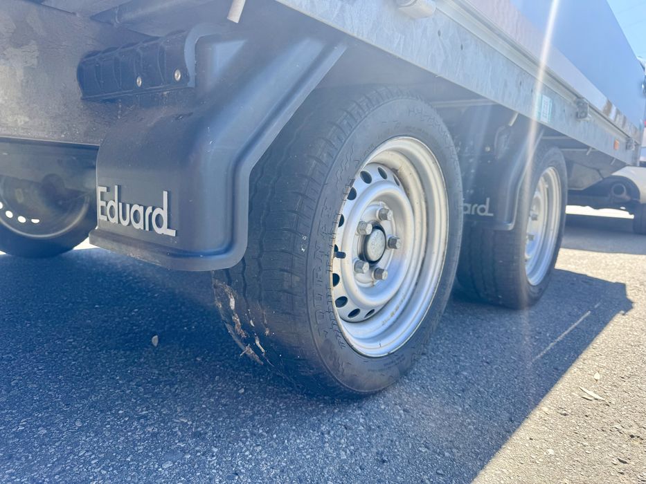 Remorca cu obloane 2 axe 2700 kg, ca noua EDUARDS - Germania