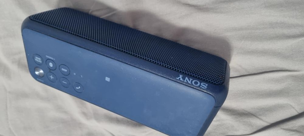 Boxa portabila Sony SRSXB3, Bluetooth, NFC, Wi-Fi, albastră,