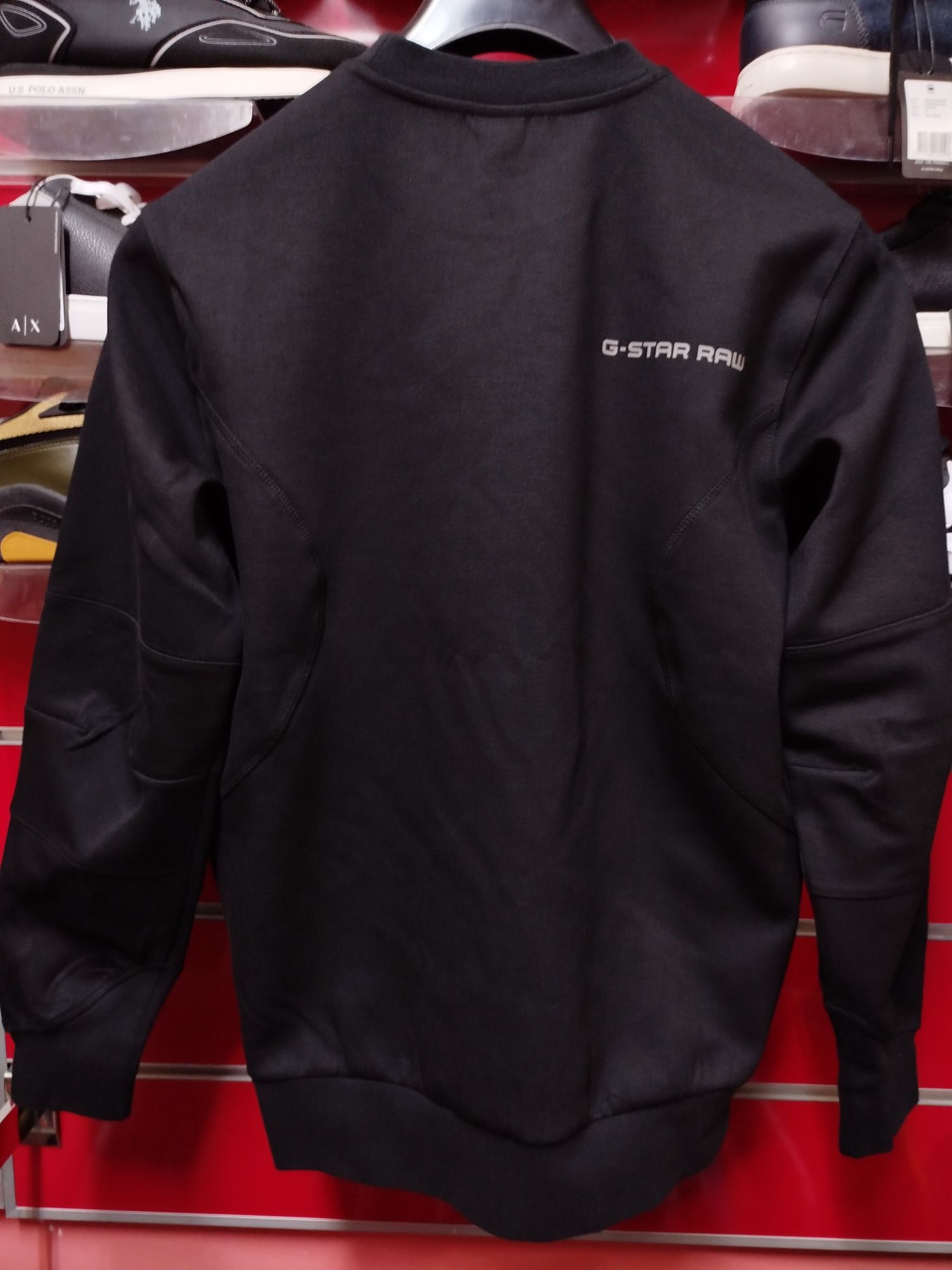 Оригинална блуза G-Star Raw Constructed S , M нов суичър черен мъжки