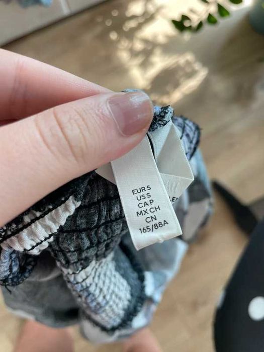 Rochie scurtă din in H&M, mărimea S