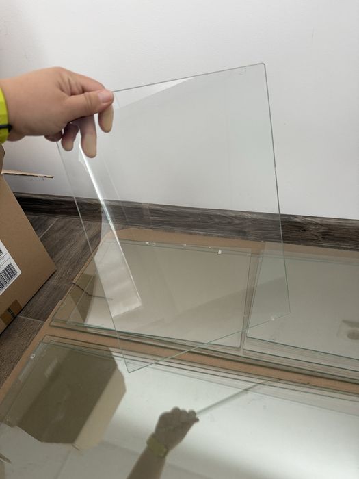 Poliță suplimentară, sticlă BILLY de la ikea