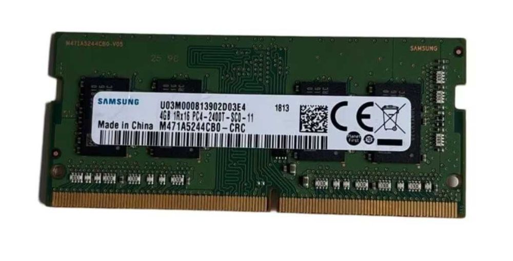 Vand placuta de ram laptop SAMSUNG 4 GB DDR4 CL 17 2400 MHz