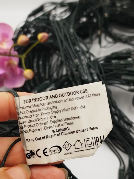 Коледна светеща верига тип мрежа , НОВА 
720 броя лампички