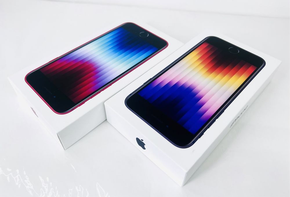 НОВ! Apple iPhone SE 2022 64GB Midnight Гаранция!