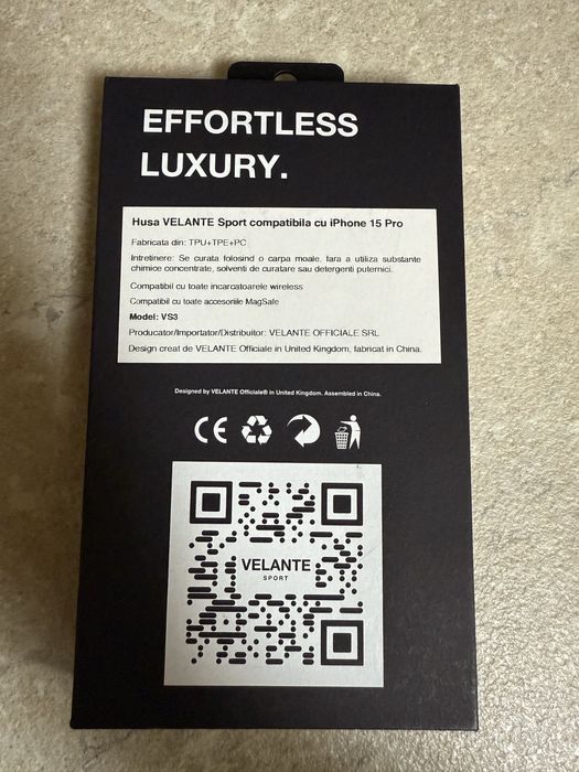 Husa Velante Sport iPhone 15 Pro