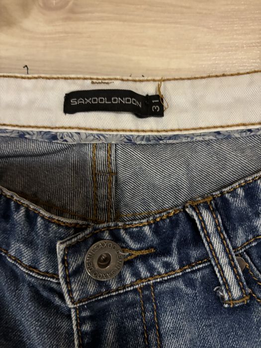 Blugi bărbati cu aspect deteriorat 30/31