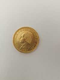 80 лири 1826 година,кралство Сардиния, злато 25.80 гр., проба 900/1000
