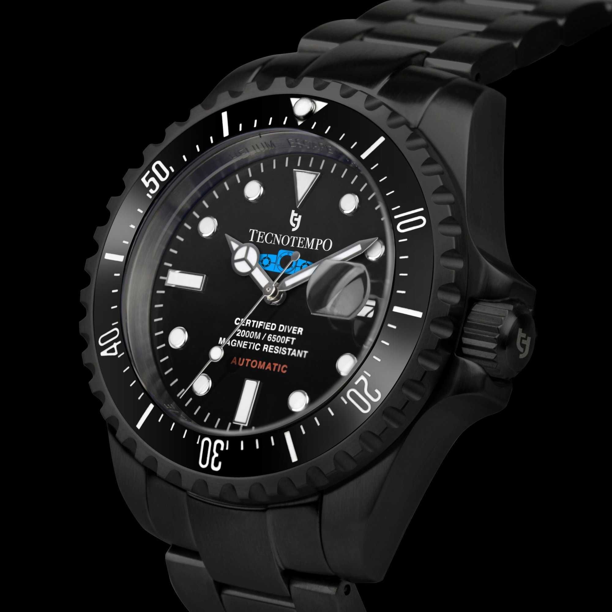 Ceas Tecnotempo - Professional Diver WR 2000M "Blue Submarine"Barbati