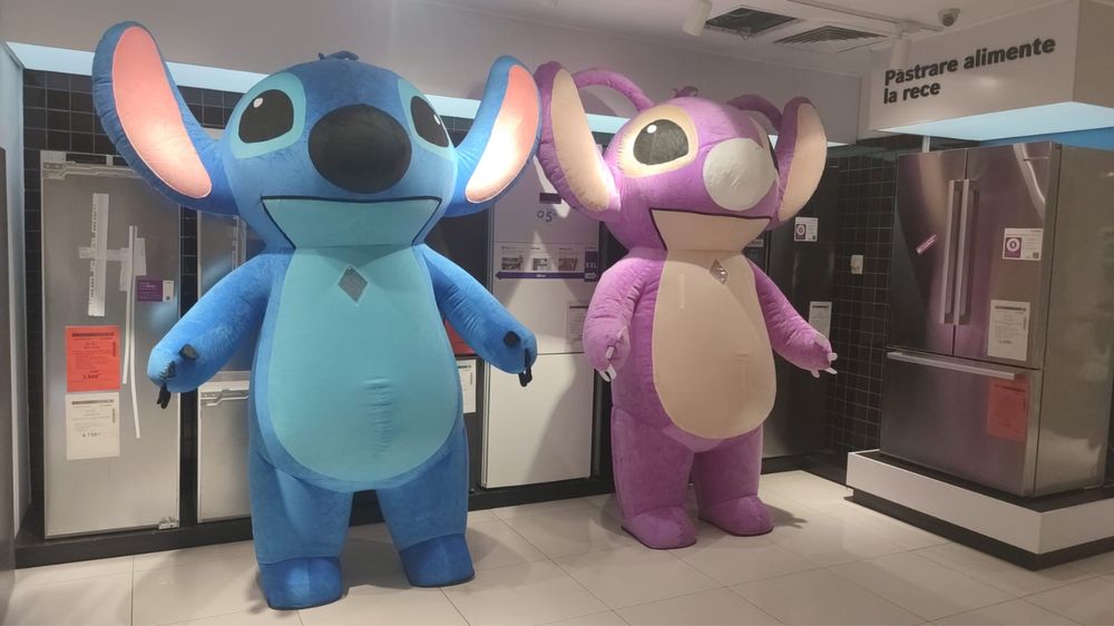 Mascota stick gonflabila 2.6 m NOUA fara baterie de 2 ore inclusa