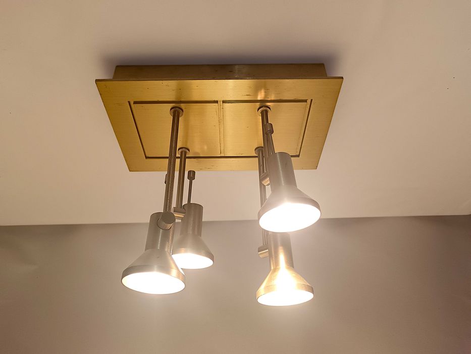 Plafoniera lustra Postmodern, Mid Century. Sische Germany vintage