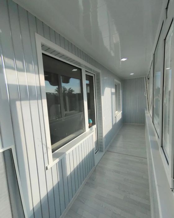 Обшивка балконов за 1 день. Качественно!