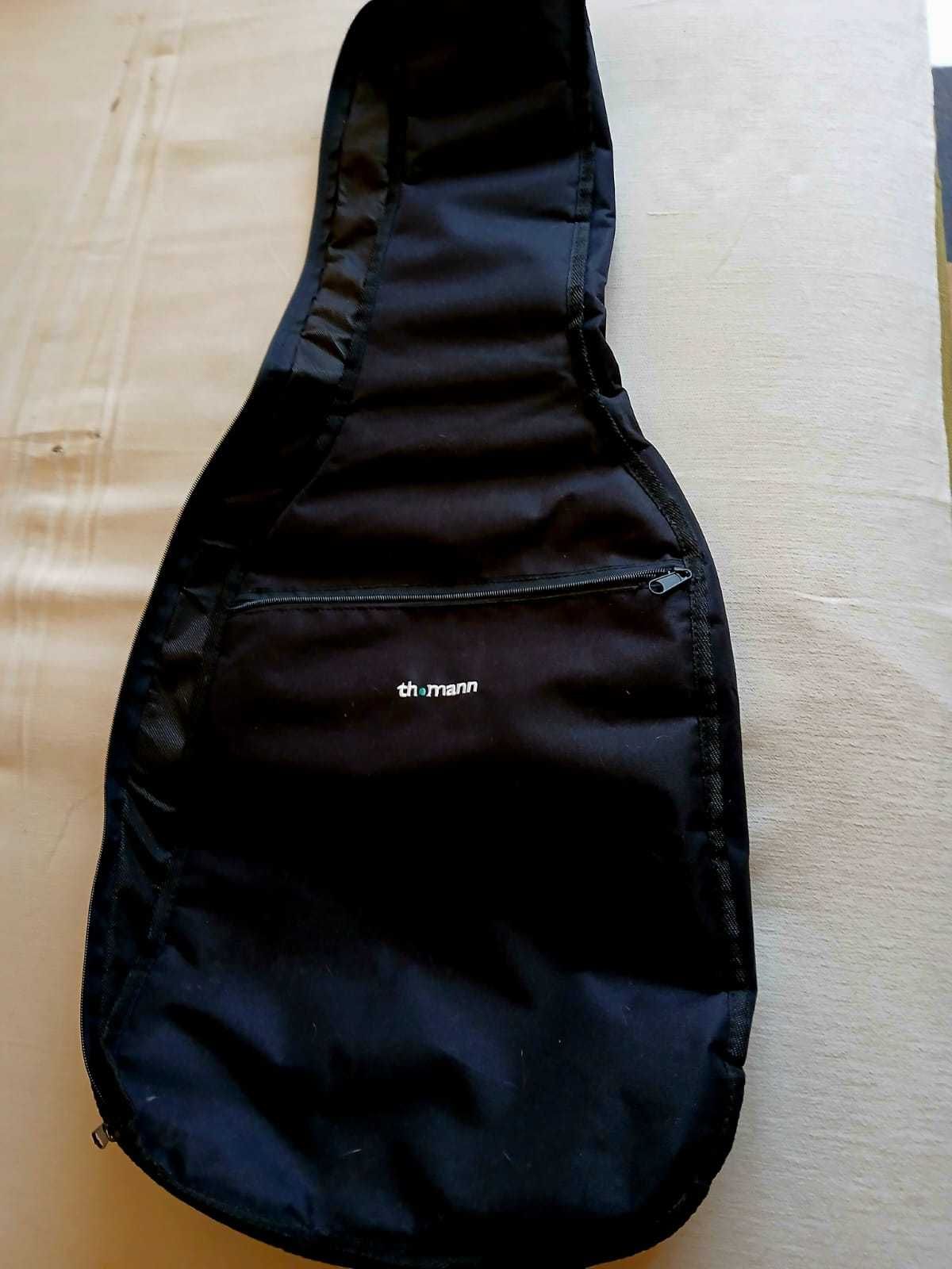 Vand Harley Benton SC-200LH BK + Amplificator + Husa + Corzi + Cabluri