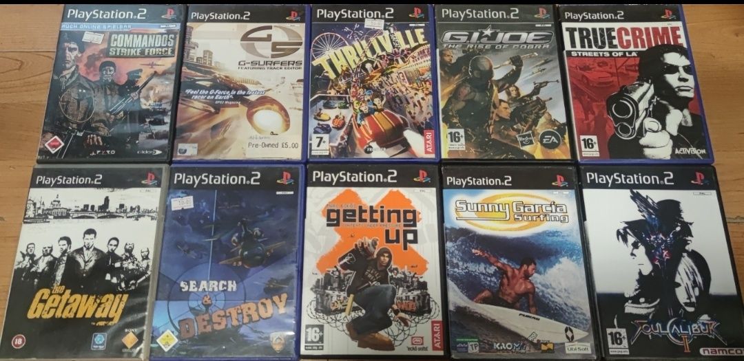 PS2-Игри/Всяка по 15 лева/