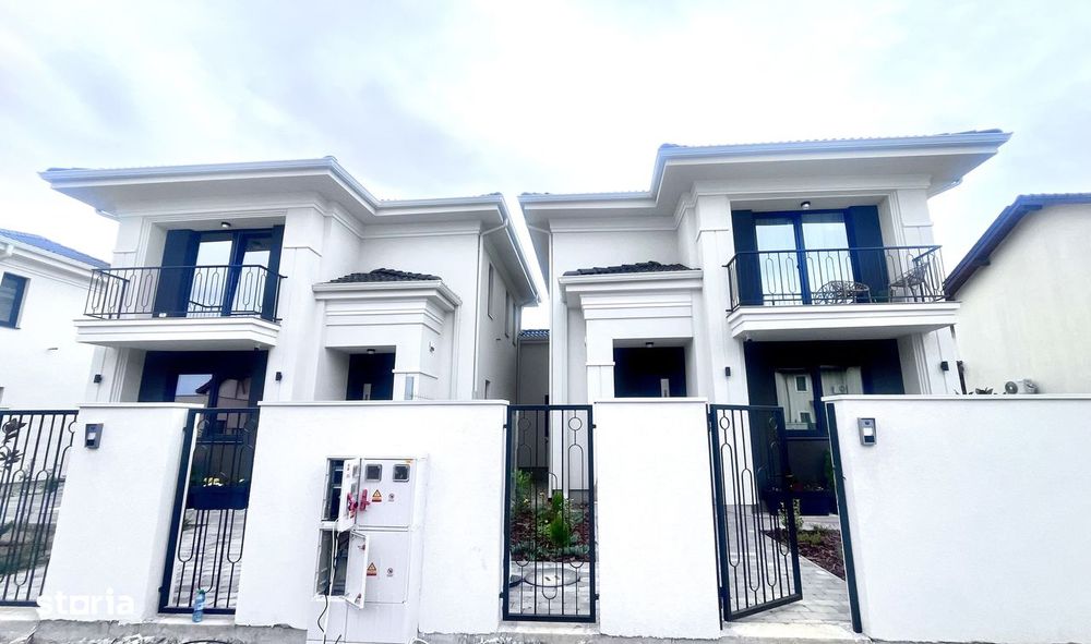 Duplex modern cu 4 camere despartit prin camera tehnica I Mosnita Noua