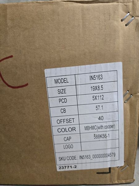 19цола Cupra 5x112  Купра 5х112