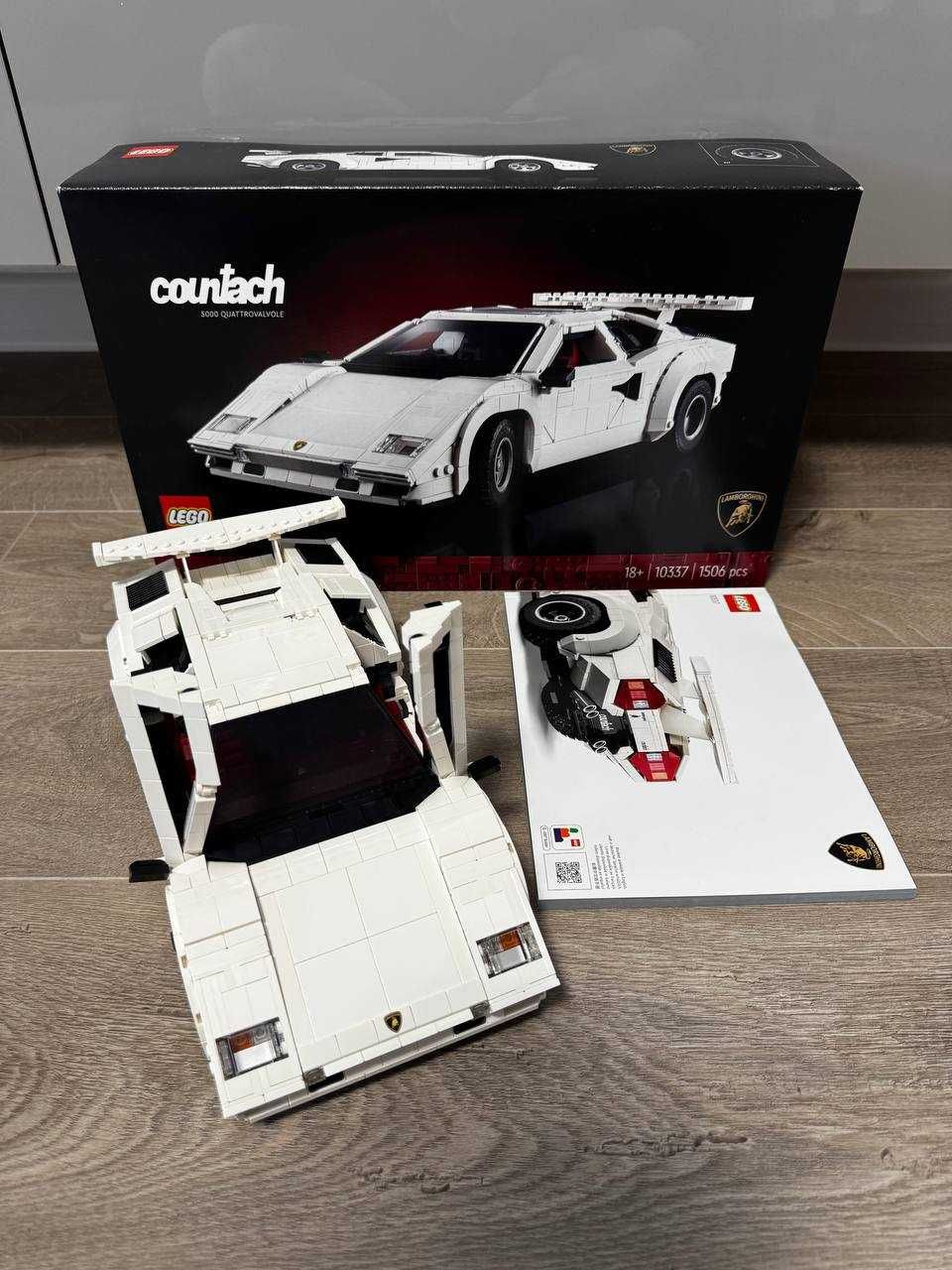 ORIGINAL Lego Icons 10337 Lamborghini Countach 5000 Quattrovalvole