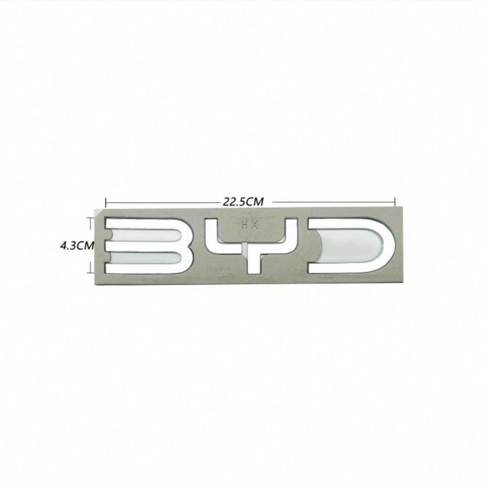 Логотип BYD оригинальный никель