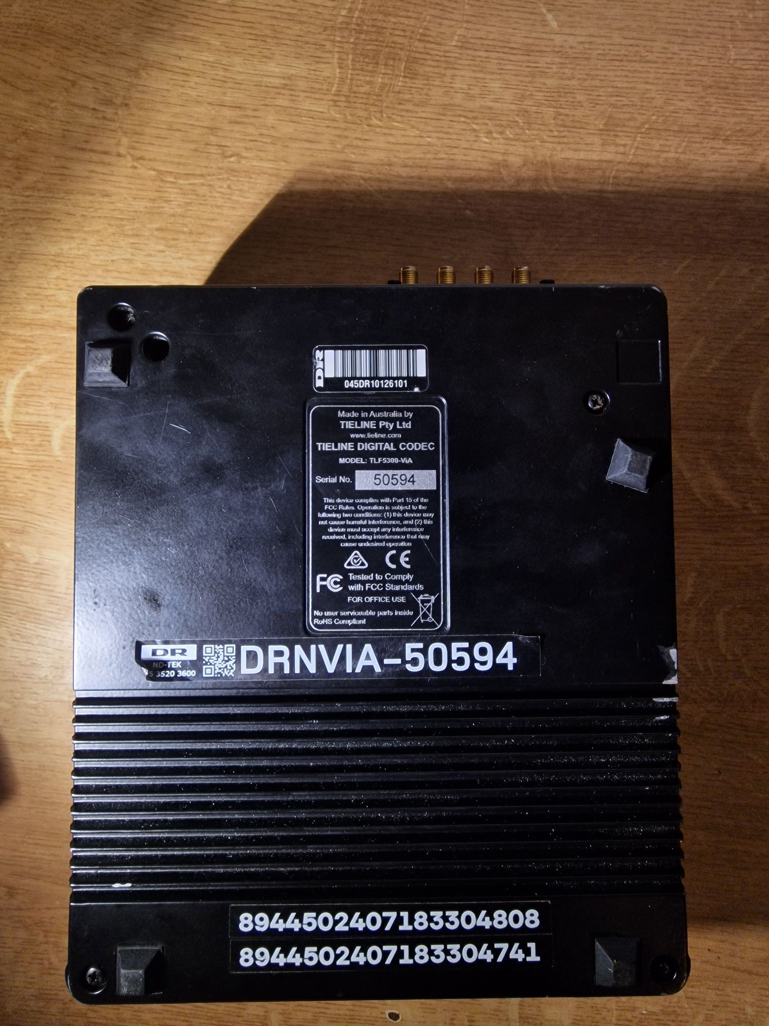Tieline Portable Codec podcast