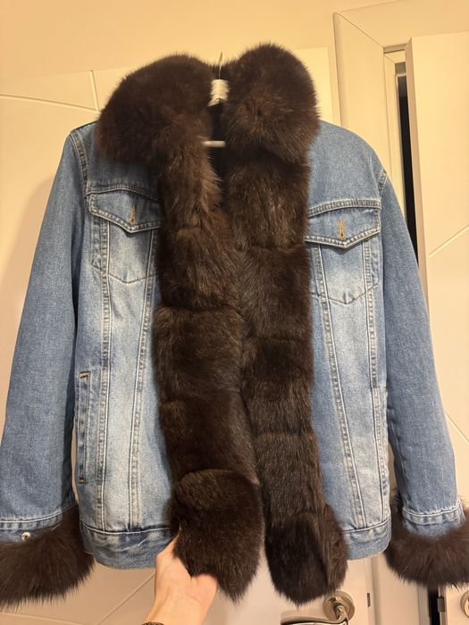 Палто с косъм