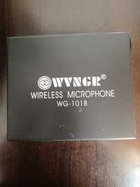 MICROFON WIRELESS cu Lavaliera WG-101B, 30 m, Led, Mod FM