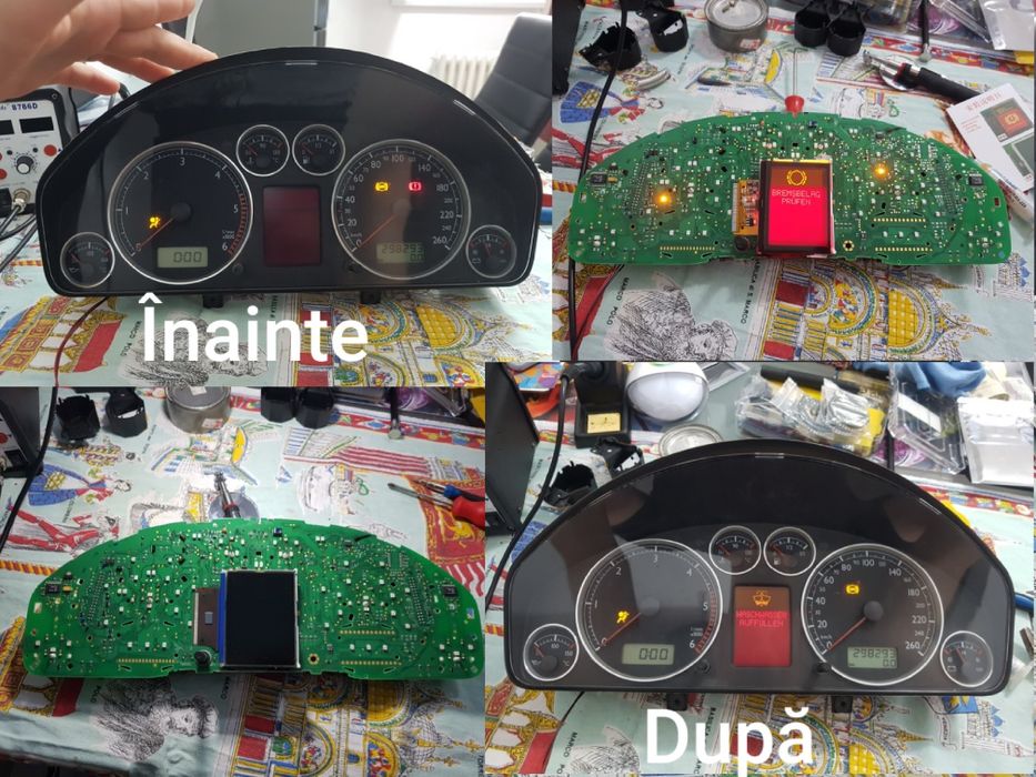 Maxidot Display LCD VDO cluster ceasuri bord Audi Skoda Seat Volkswage