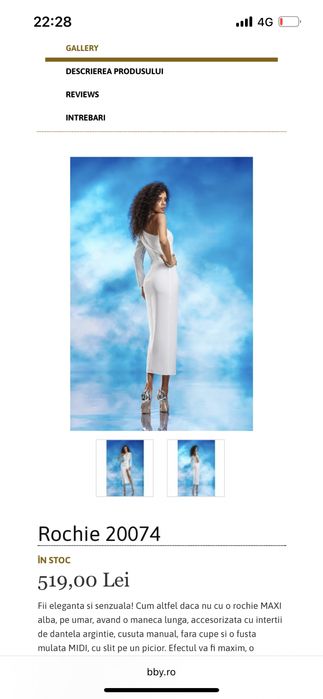 Rochie elegantă, marimea 36 bby