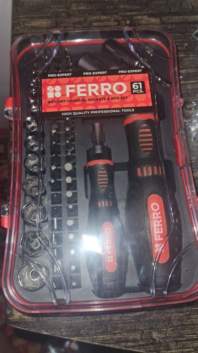 Ferro набор отверток 61 единица в комплекте
