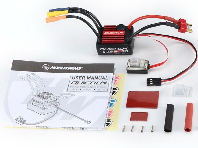 Hobbywing Quicrun 16BL30 ESC Brushless Electronica RC regulator viteza