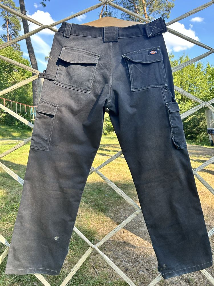Pantaloni Dickies Heavy Duty Carpenter trashed out marime 42-44 sau L