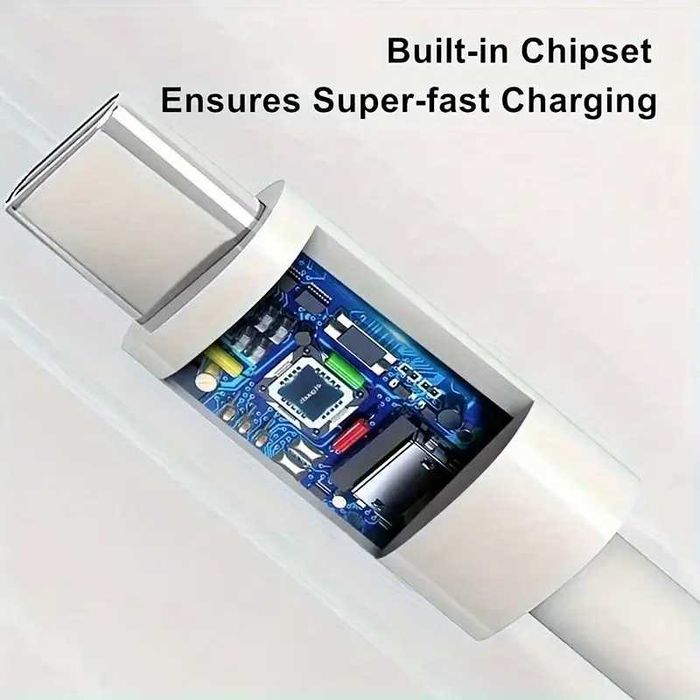LAIHONEN* USB-C/USB-C PC захранващи кабели 5 и 10 броя в пакет PD-80W!