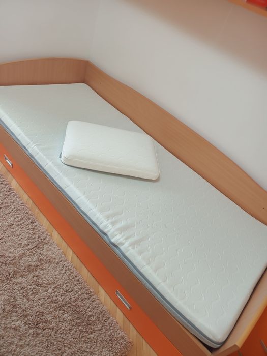 Saltea topper și pernă wellpur jysk