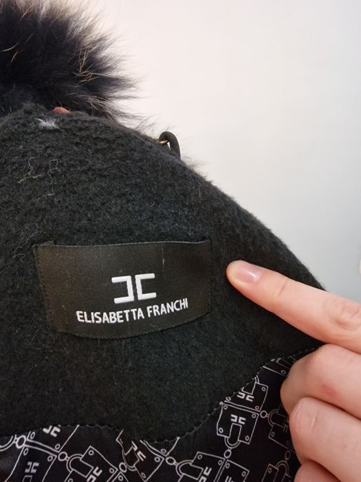 Palton negru dama cu blanita