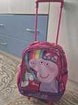 Детска раница с колела Пепа пиг (Peppa Pig) за детска градина